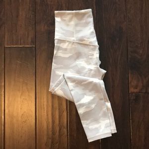 Athleta Elation 7/8 Light Camo Tights